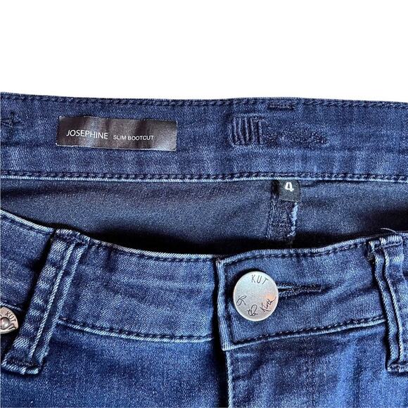 Kut from the Kloth Josephine Slim Bootcut Medium Wash Jeans Women’s Size 4 - Picture 7 of 10